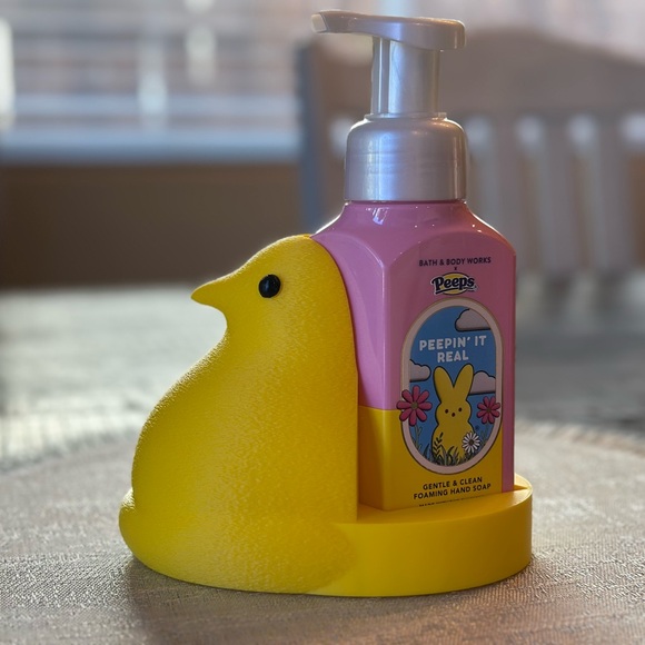 Yellow Peeps Chick-shaped Soap Holder for Bath & Body Works Foaming Soap - Picture 4 of 4